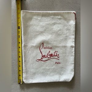 Christian Louboutin Paris Dust Bag White